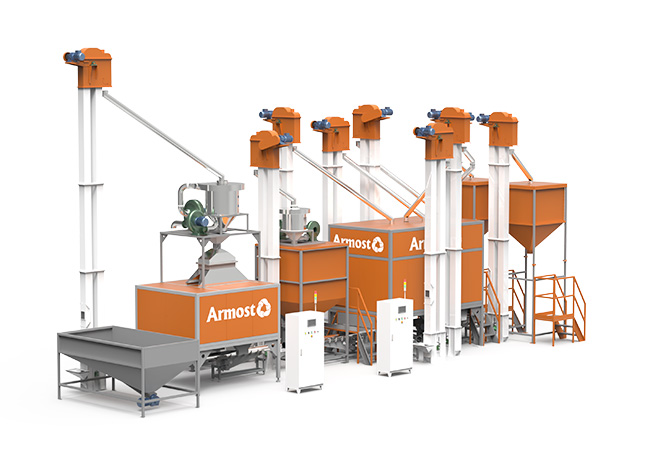 Manufacturer of Waste Plastic Film Washing Plant -
 Mini mixed plastic separation System – Armost